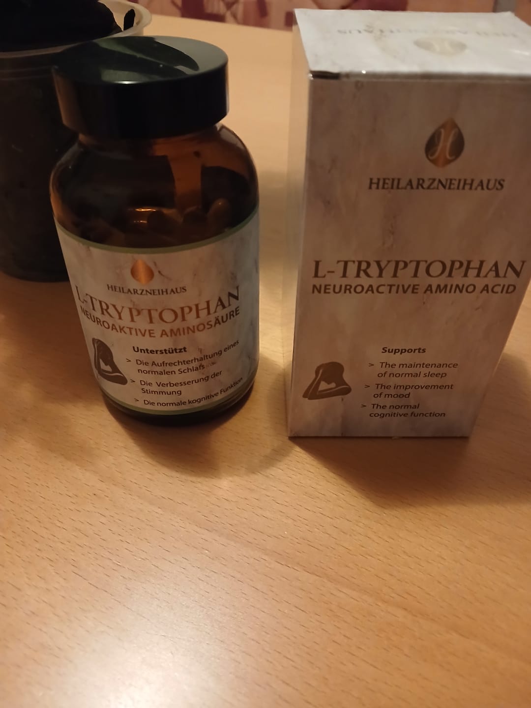 Customer photo review of L-Tryptophan Kapseln