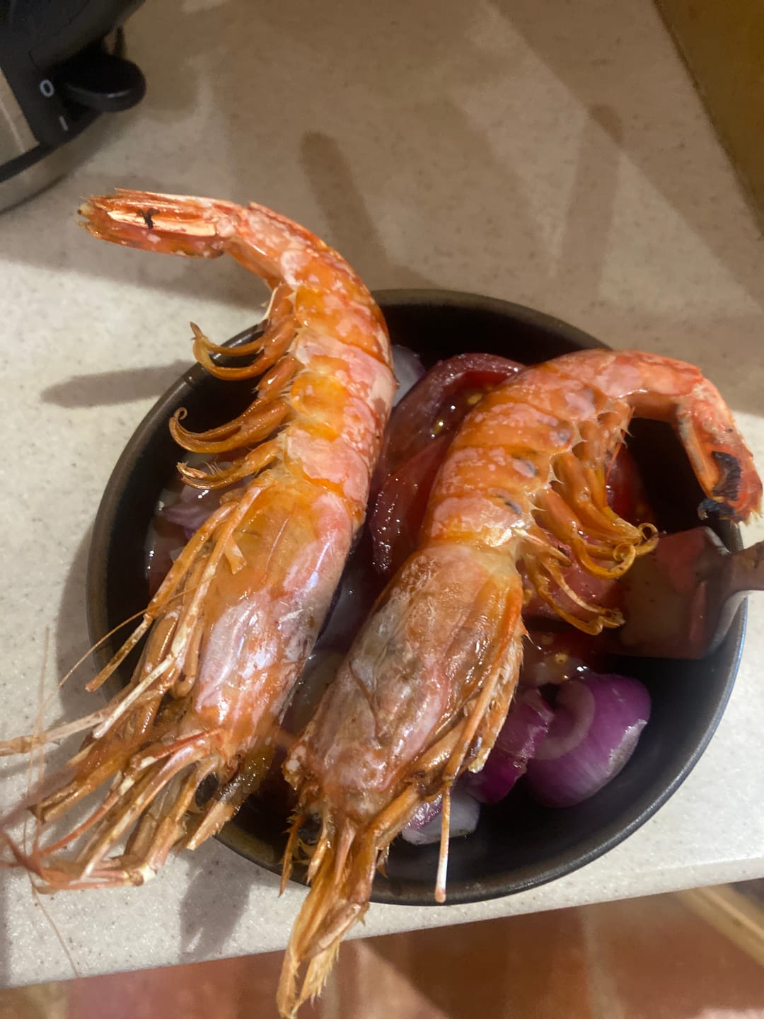 Customer photo review of Argentinian Red Shrimp