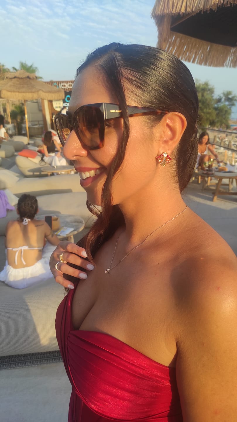 Customer photo review of Che Duci - Personalizzato (Orecchini)