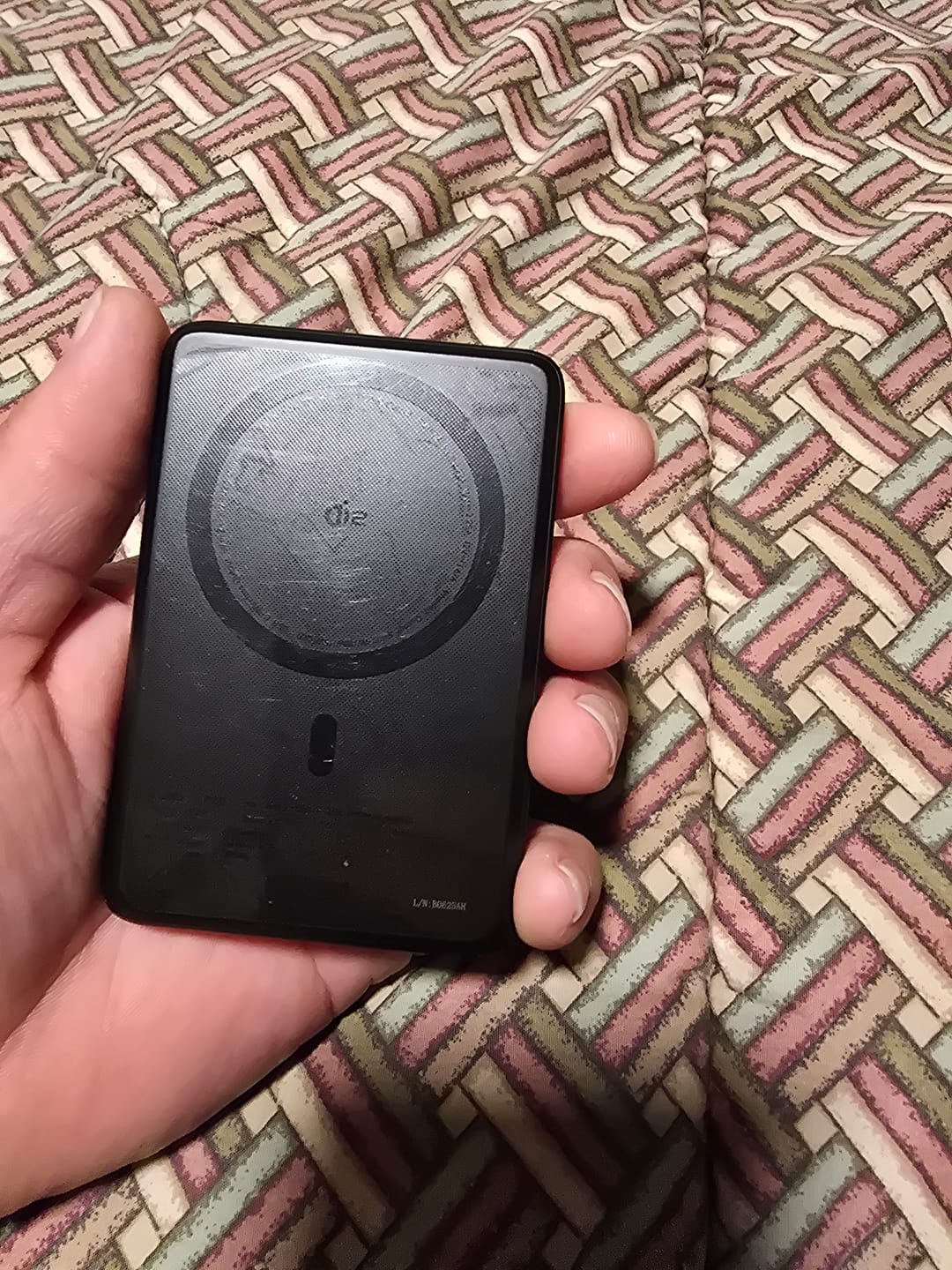 Customer photo review of Slim Magnetic Power Bank