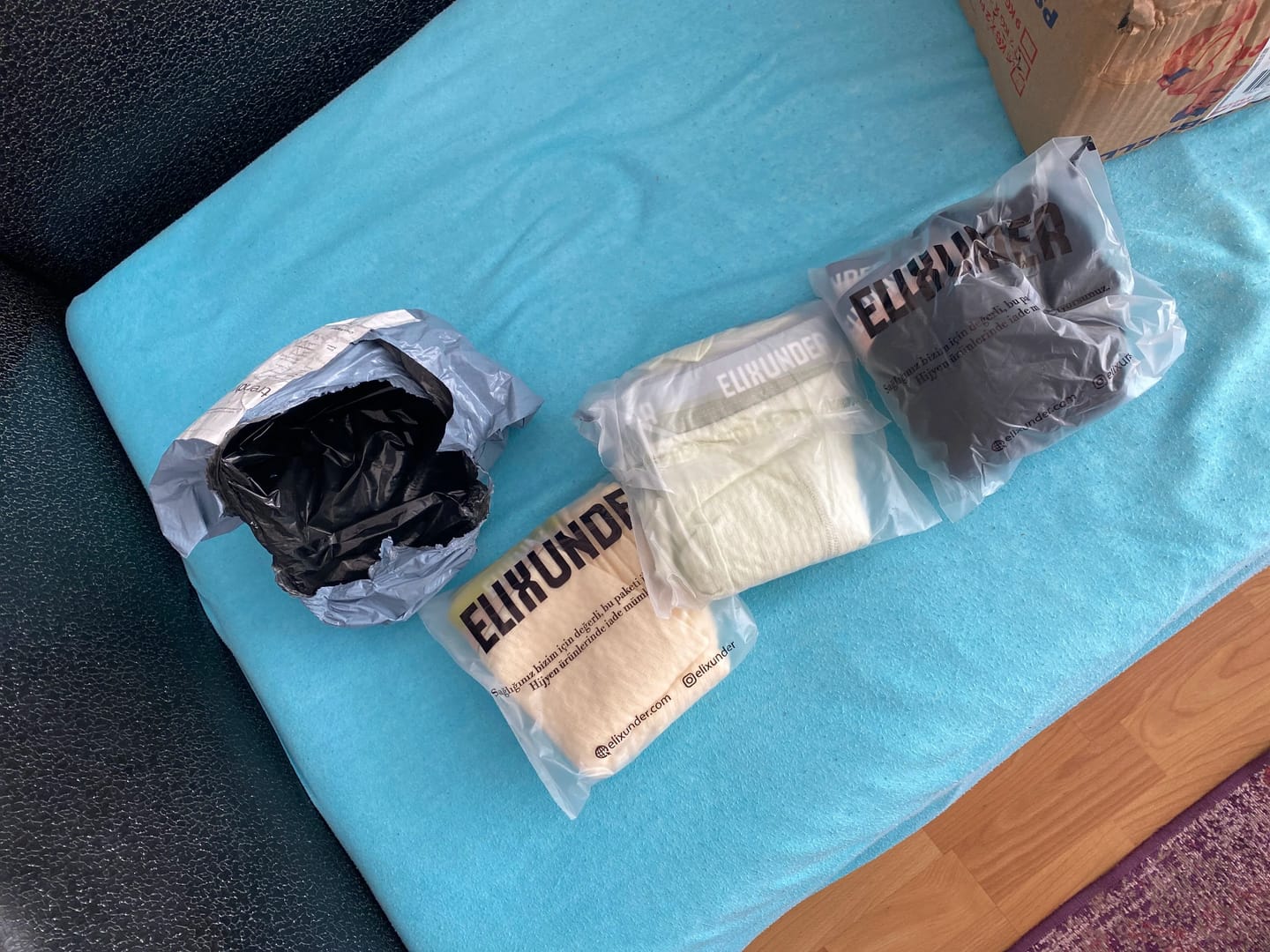 Customer photo review of Elixunder® Saf Pamuklu Erkek Boxer