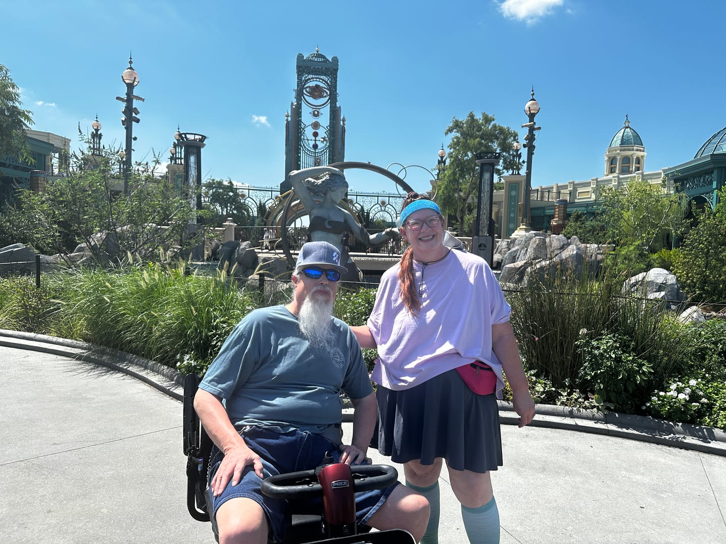 Customer photo review of Multiday Mobility & ECV Foldable Travel Scooter Rental 300 Pound Capacity (3 or more days)