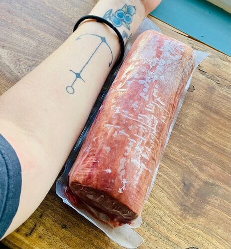 Customer photo review of Whole-Cut Loin