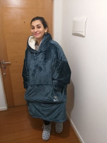 Customer photo review of Abrigo Oversize - Dolly Marengo Unisex