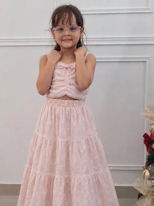 Customer photo review of Vestido Largo para niña - Aitana