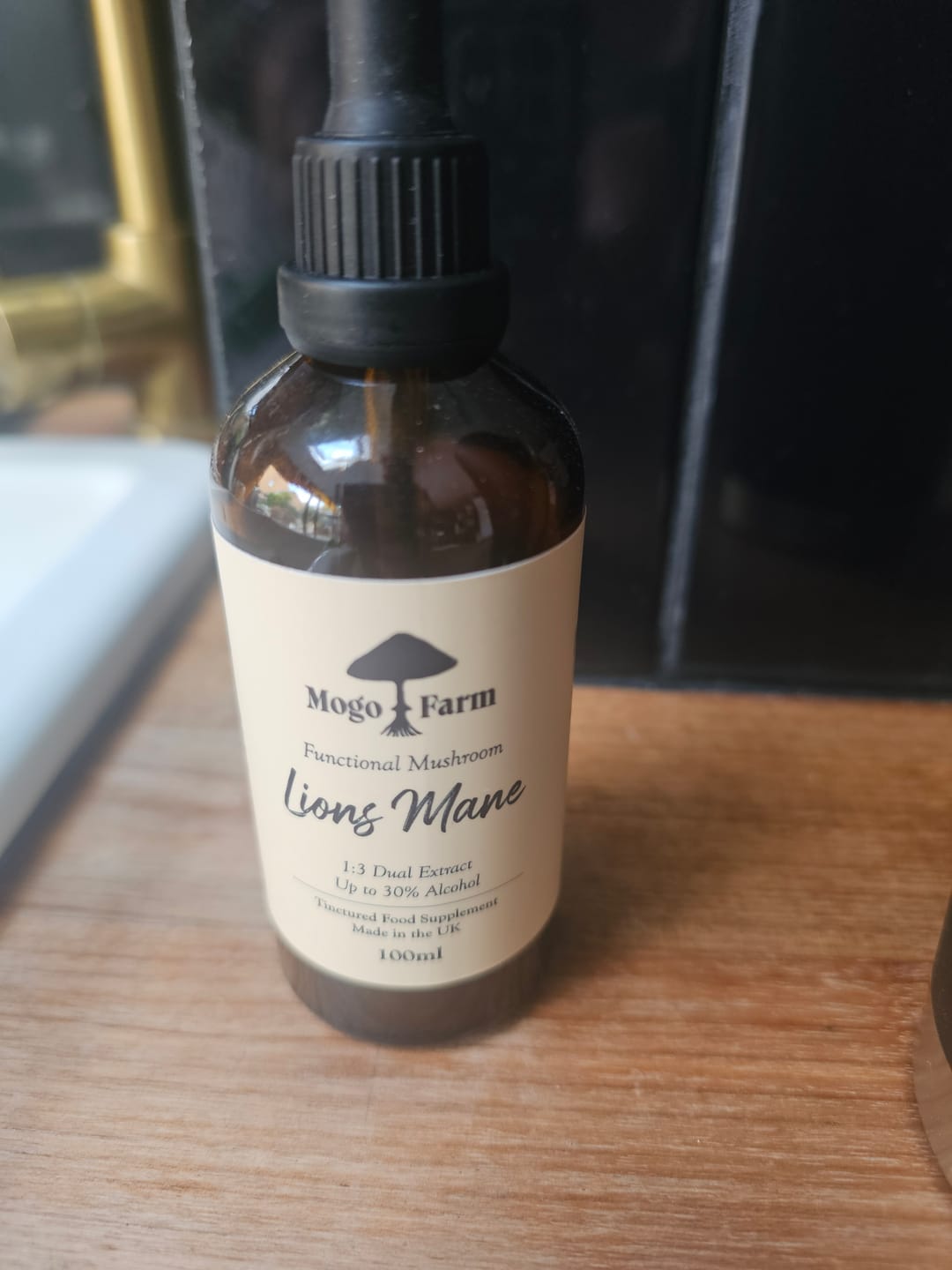 Customer photo review of Lion's Mane Mushroom Tincture