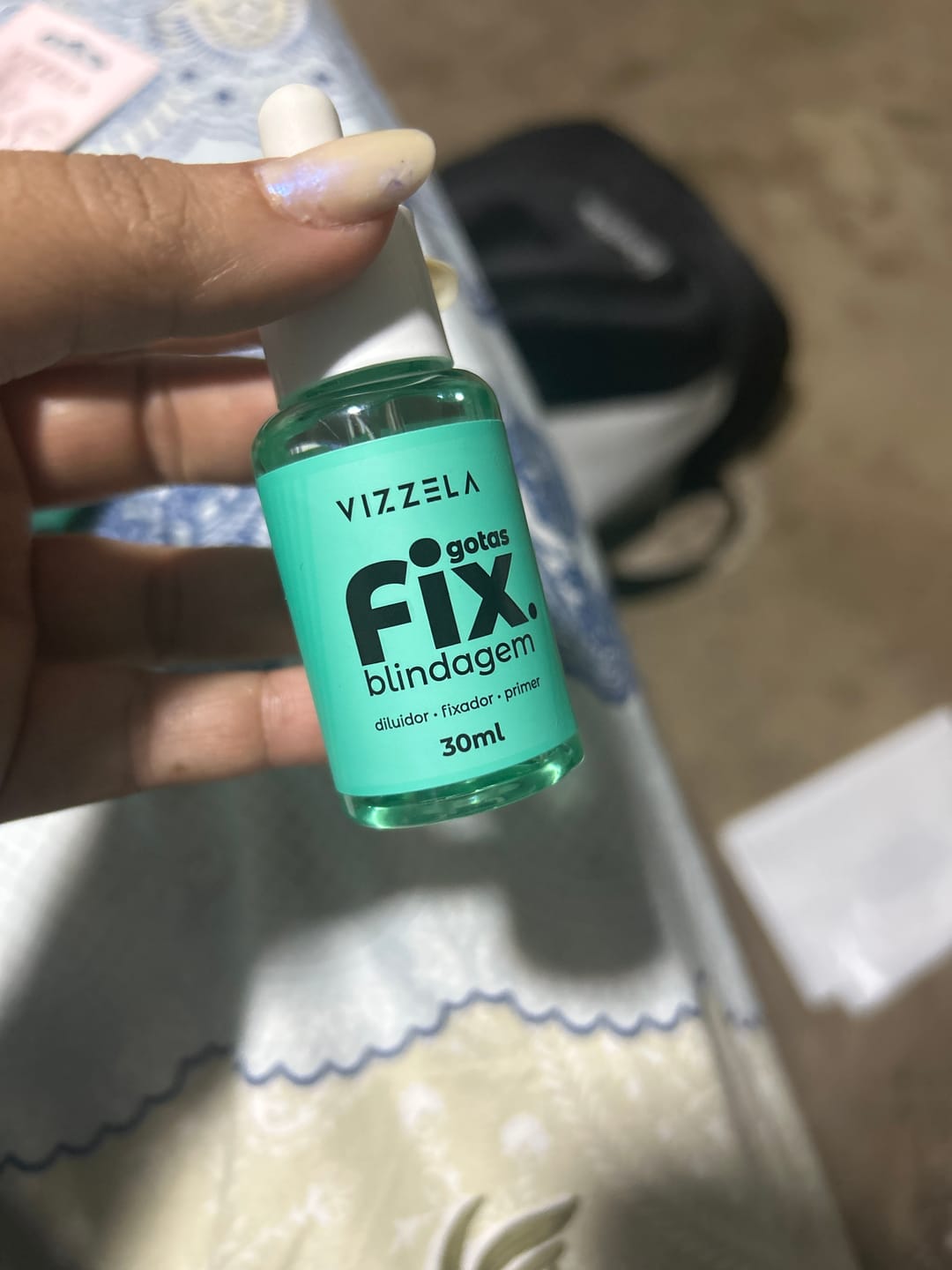 Customer photo review of Gotas Fix Blindagem - Vizzela
