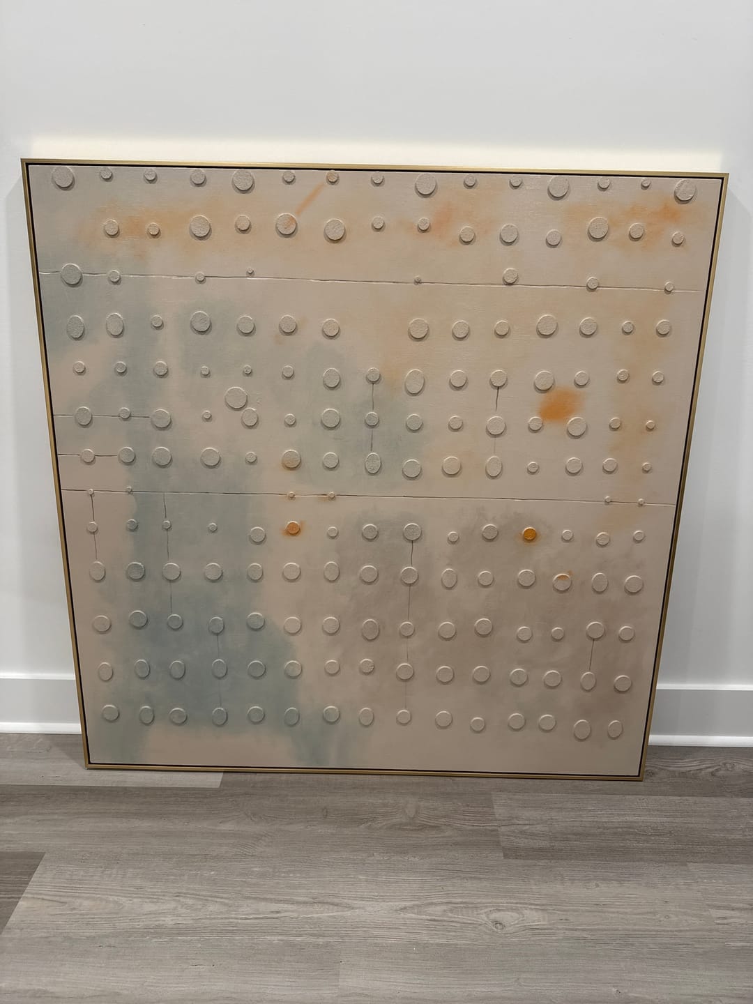 Customer photo review of Echo - Wabi-Sabi Textured Wall Art