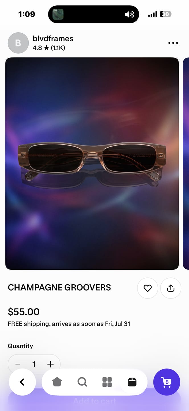 Customer photo review of CHAMPAGNE GROOVERS