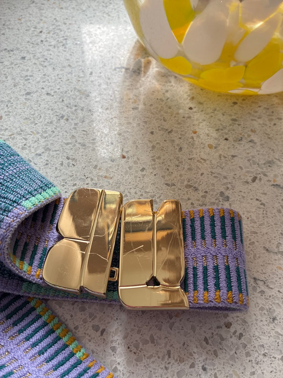 Customer photo review of Buckle No. 120 - goldie glow