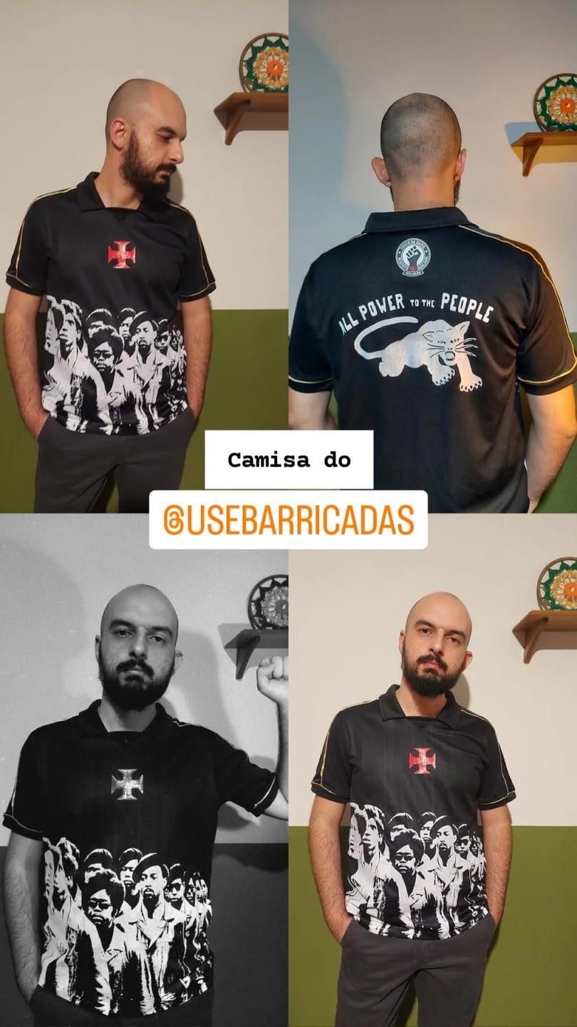 Customer photo review of Camisa Vasco edição especial - Panteras Negras vol.2