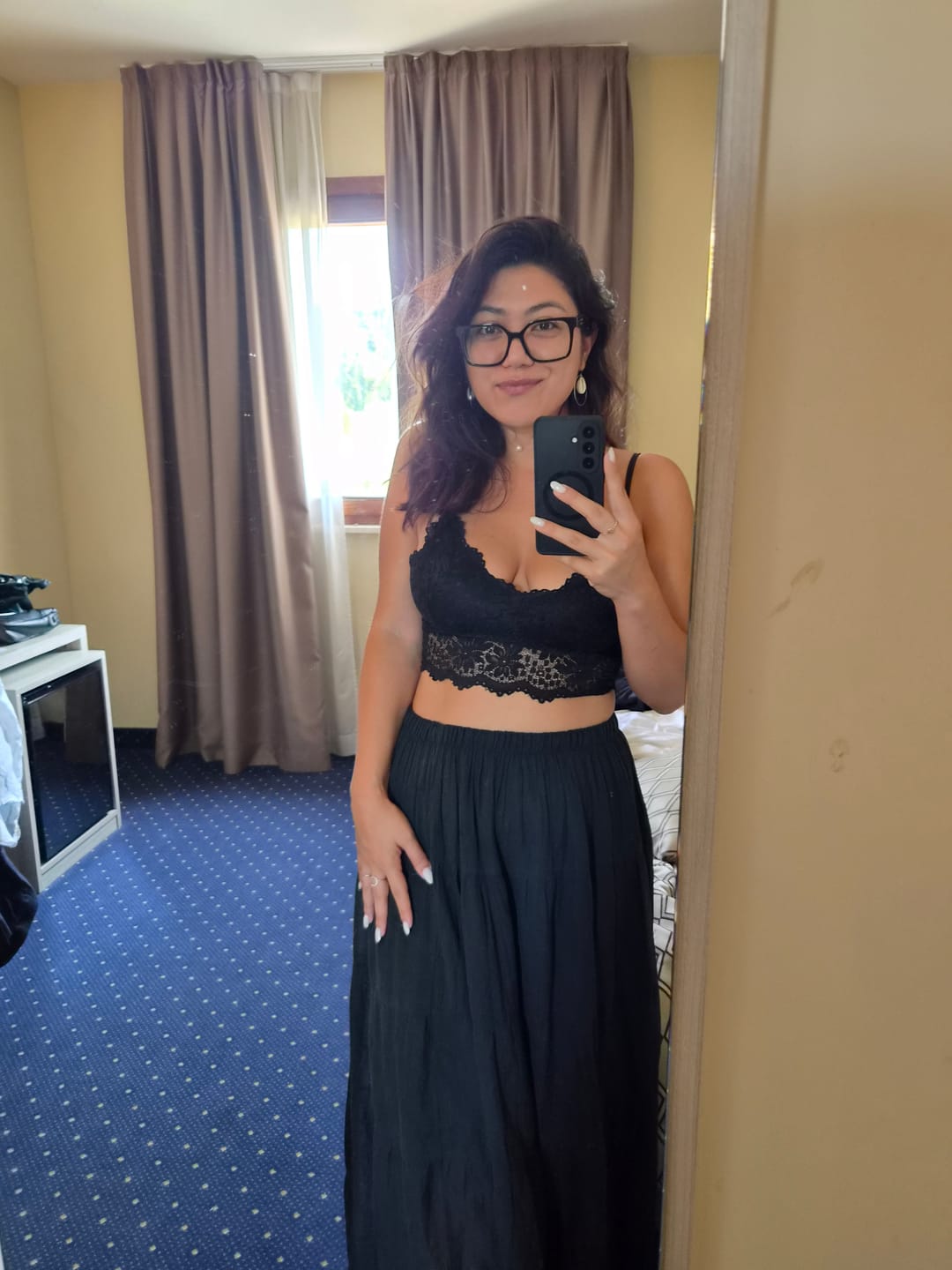 Customer photo review of Gonna gipsy nero