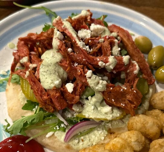 Customer photo review of Meaty Meat Pork-ish