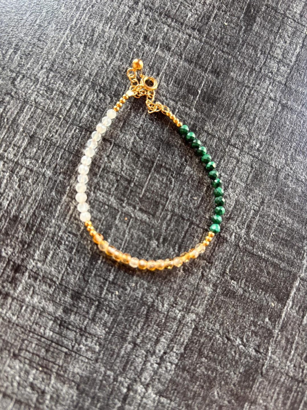 Customer photo review of Big Three - Geburtschart Armband