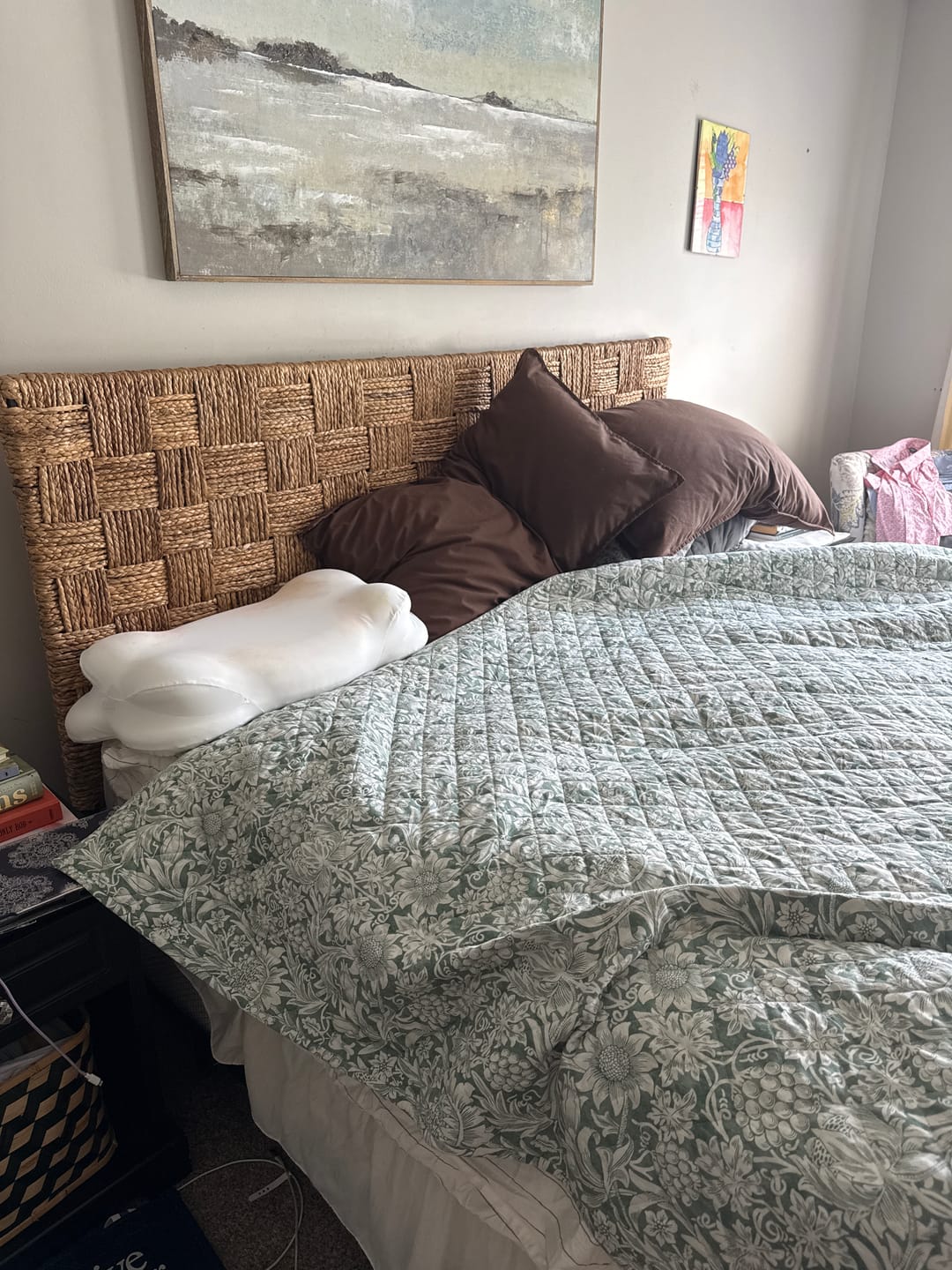 Customer photo review of CloudAlign™ Pillow