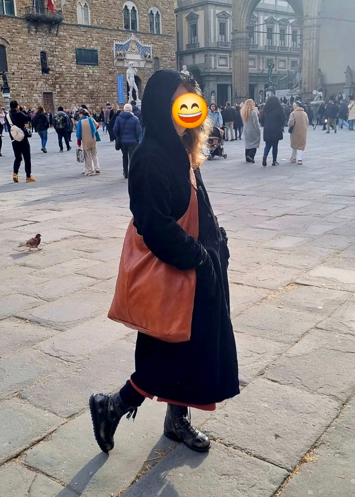 Customer photo review of Plus Size Women Retro Autumn Pure Color Hooded Corduroy Coat