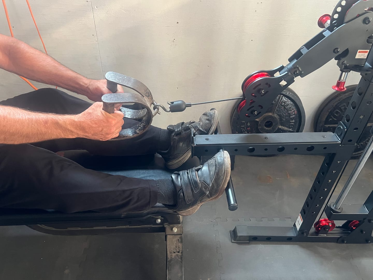 Customer photo review of 3D Pivot Arms Rack Attachment for M4-2.0