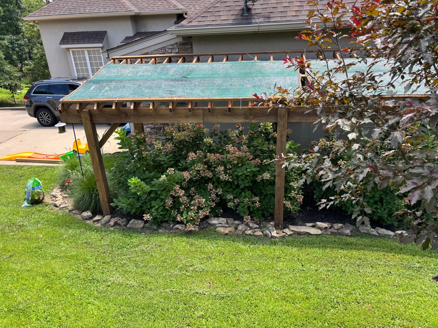Customer photo review of 40% Shade Cloth