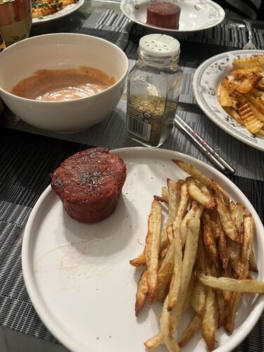 Customer photo review of Thick-Cut Filet