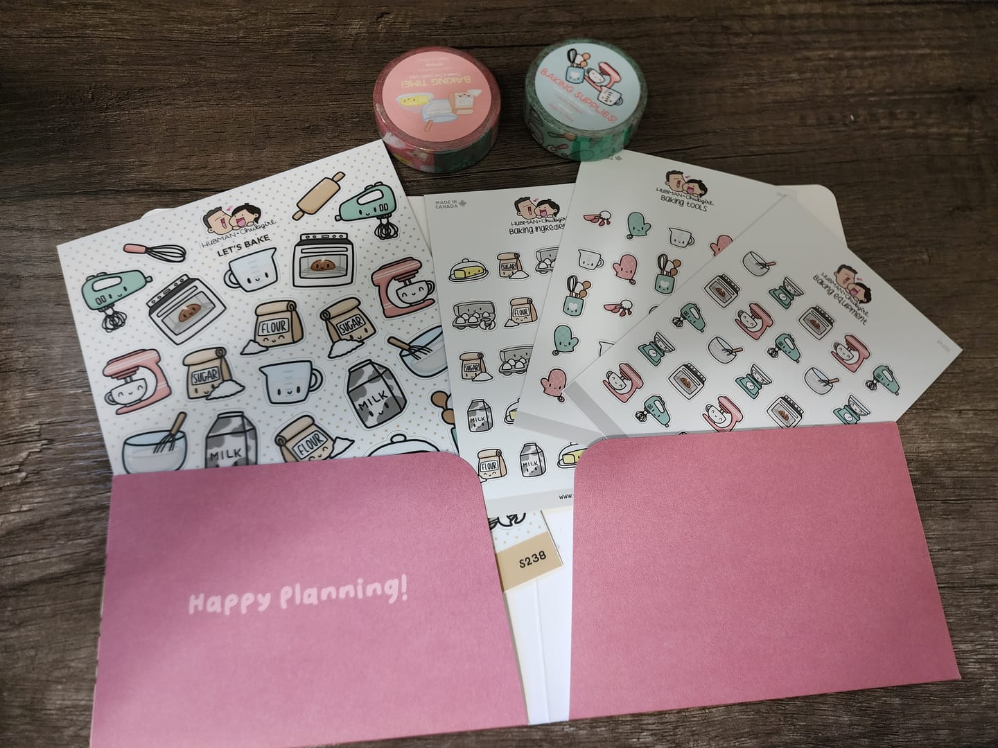 Customer photo review of More Bread Rolls! Planner Stickers