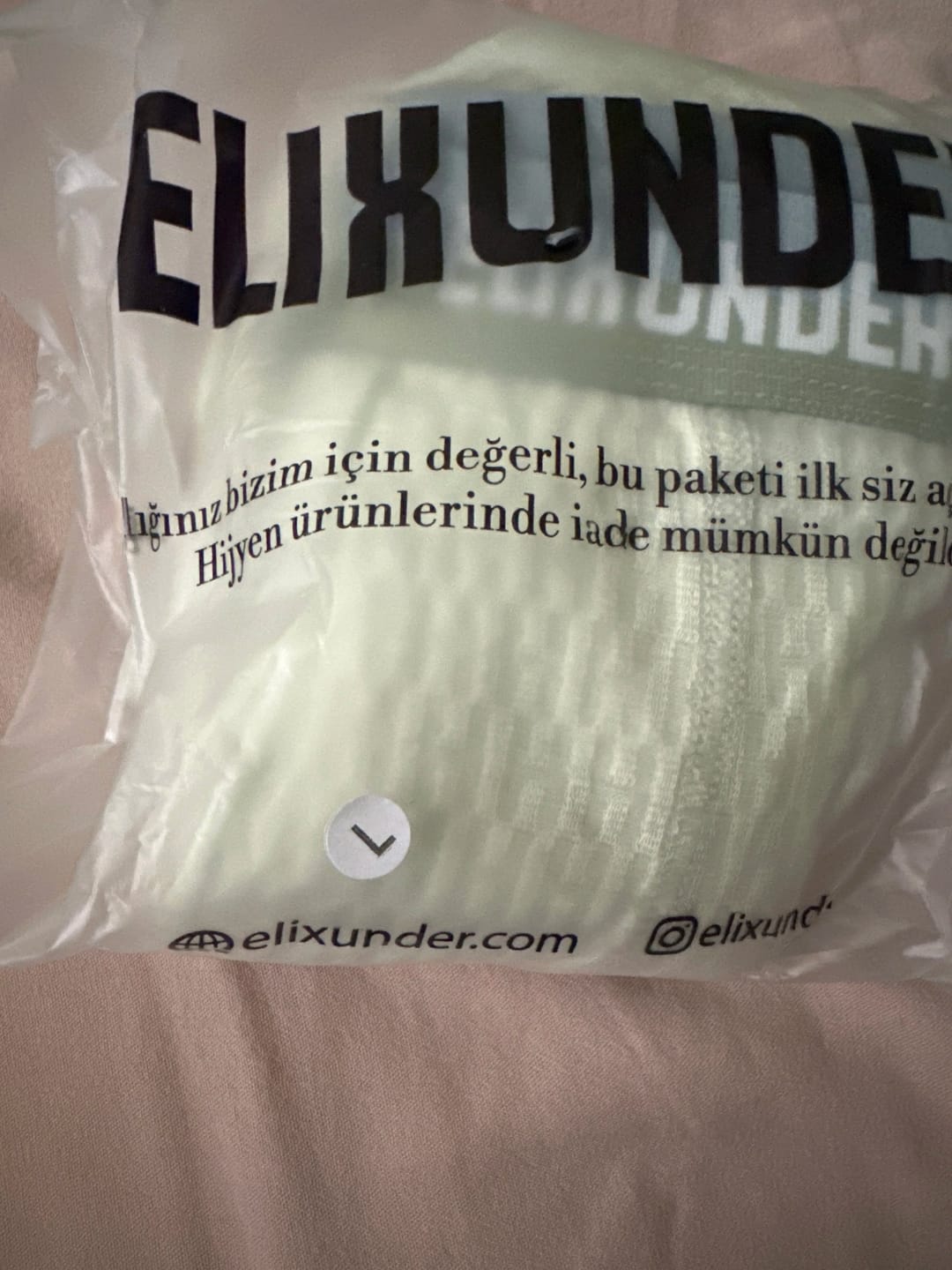 Customer photo review of Elixunder® Saf Pamuklu Erkek Boxer