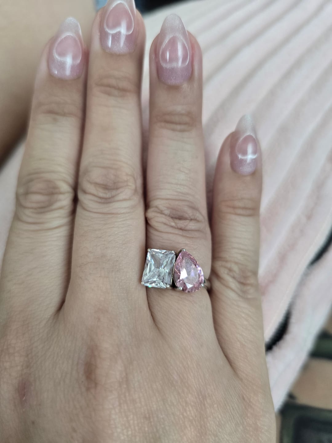 Customer photo review of YOU AND ME Ring