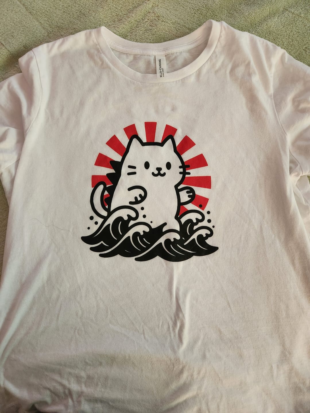 Customer photo review of Kyattojira Rising Womens Tee