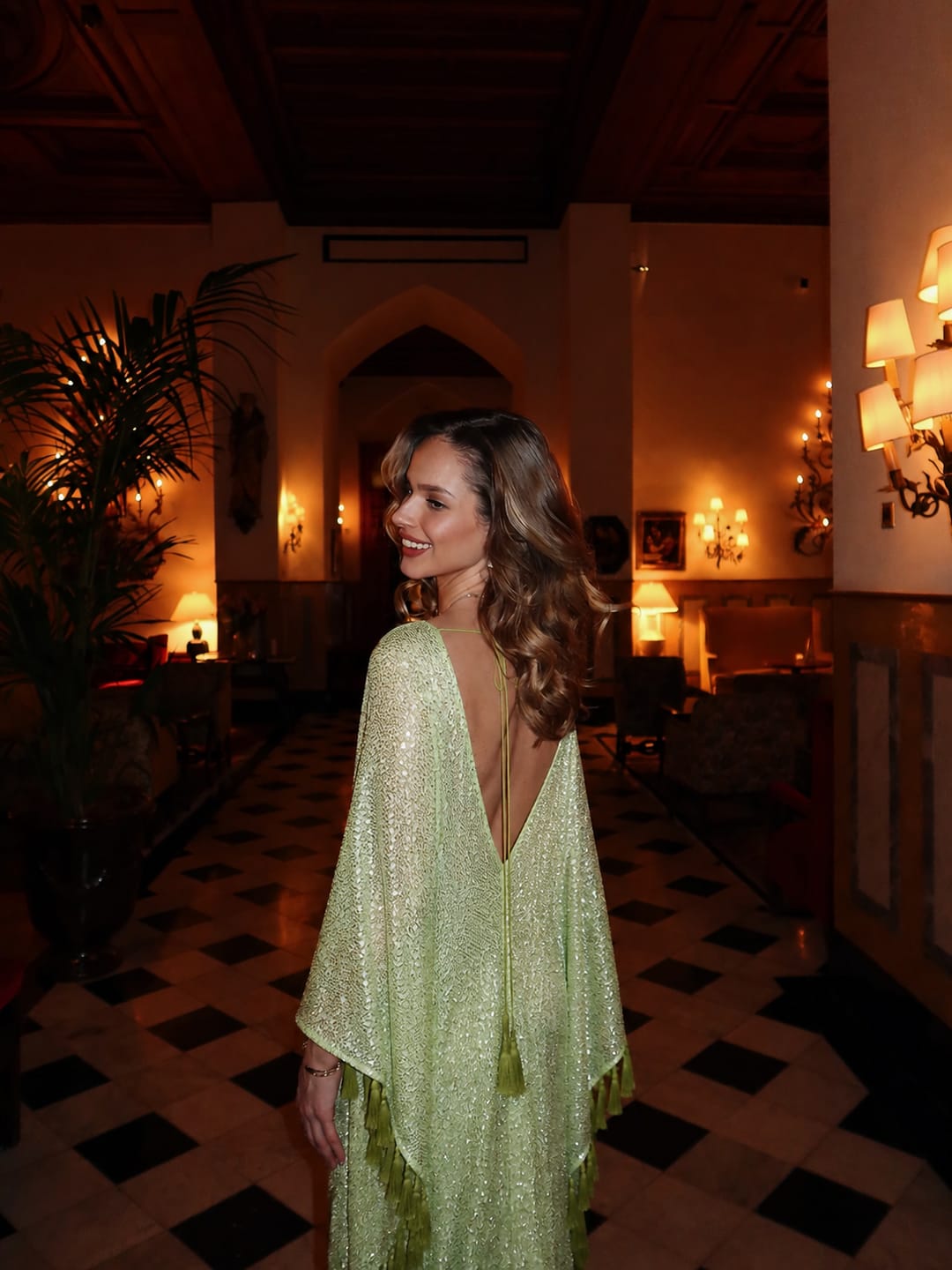 Customer photo review of Zammy Shinny Dress