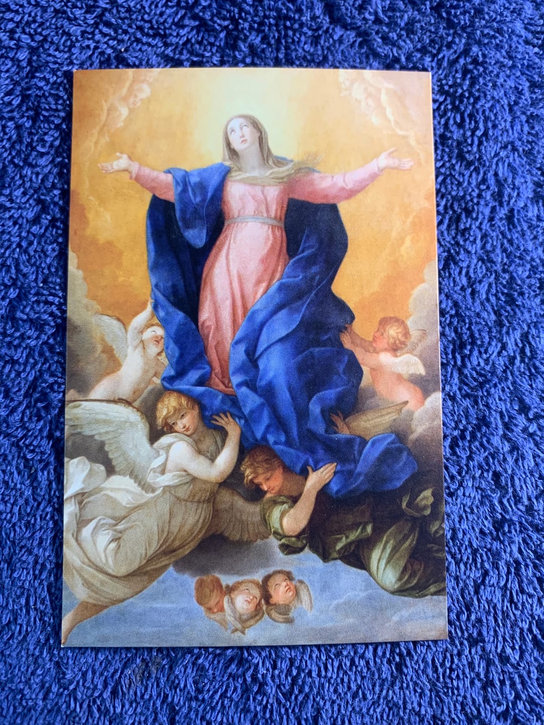 Customer photo review of The Assumption of Mary – Prayer to Mary by St. Paul VI – pack of 10/100/1000