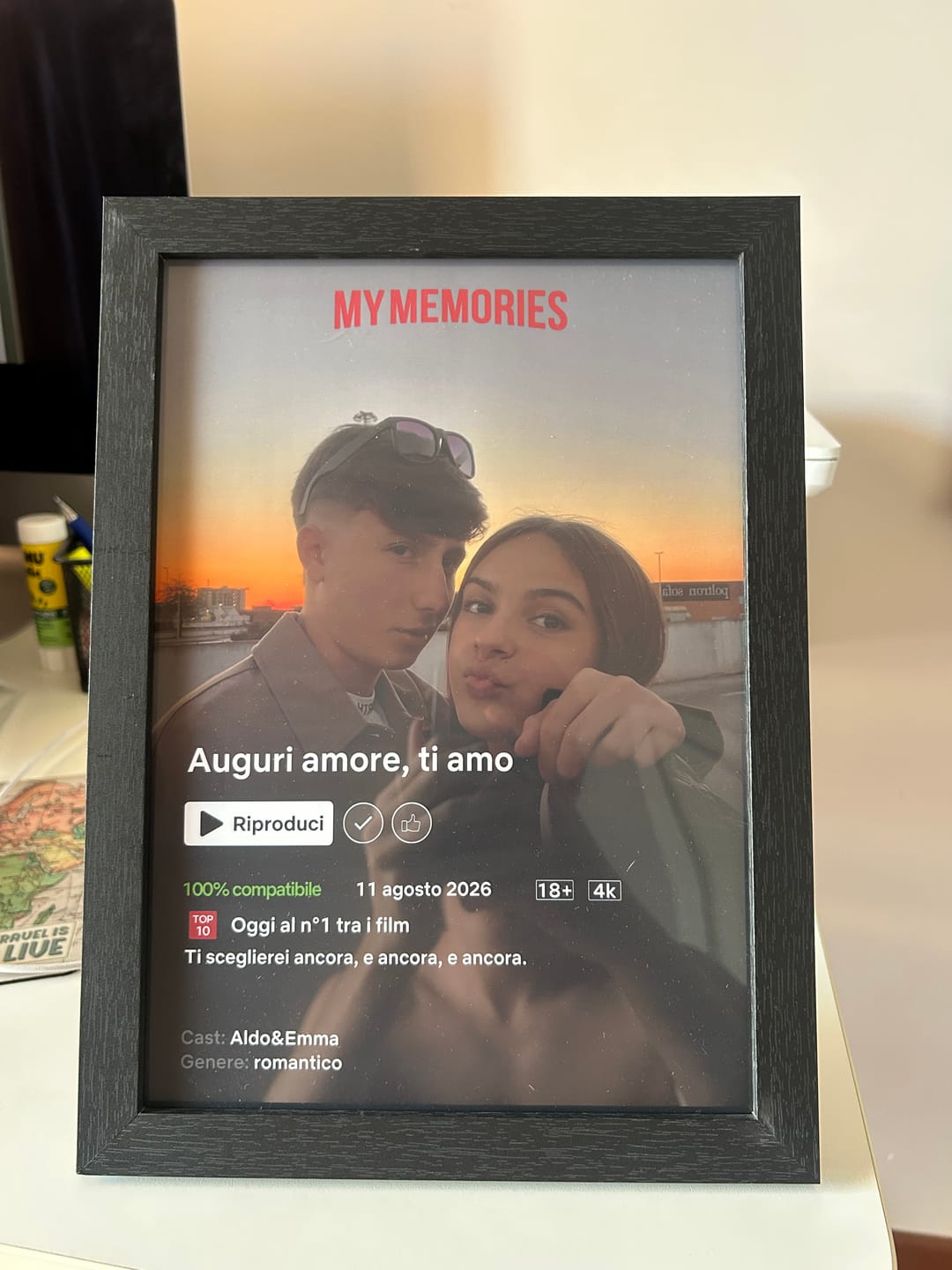 Customer photo review of MyMemories - Poster Netflix