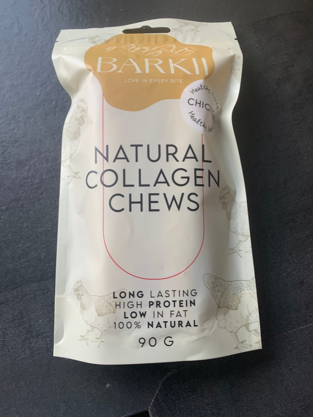 Customer photo review of Barkii - Kollagen Tyggeben m. Kylling