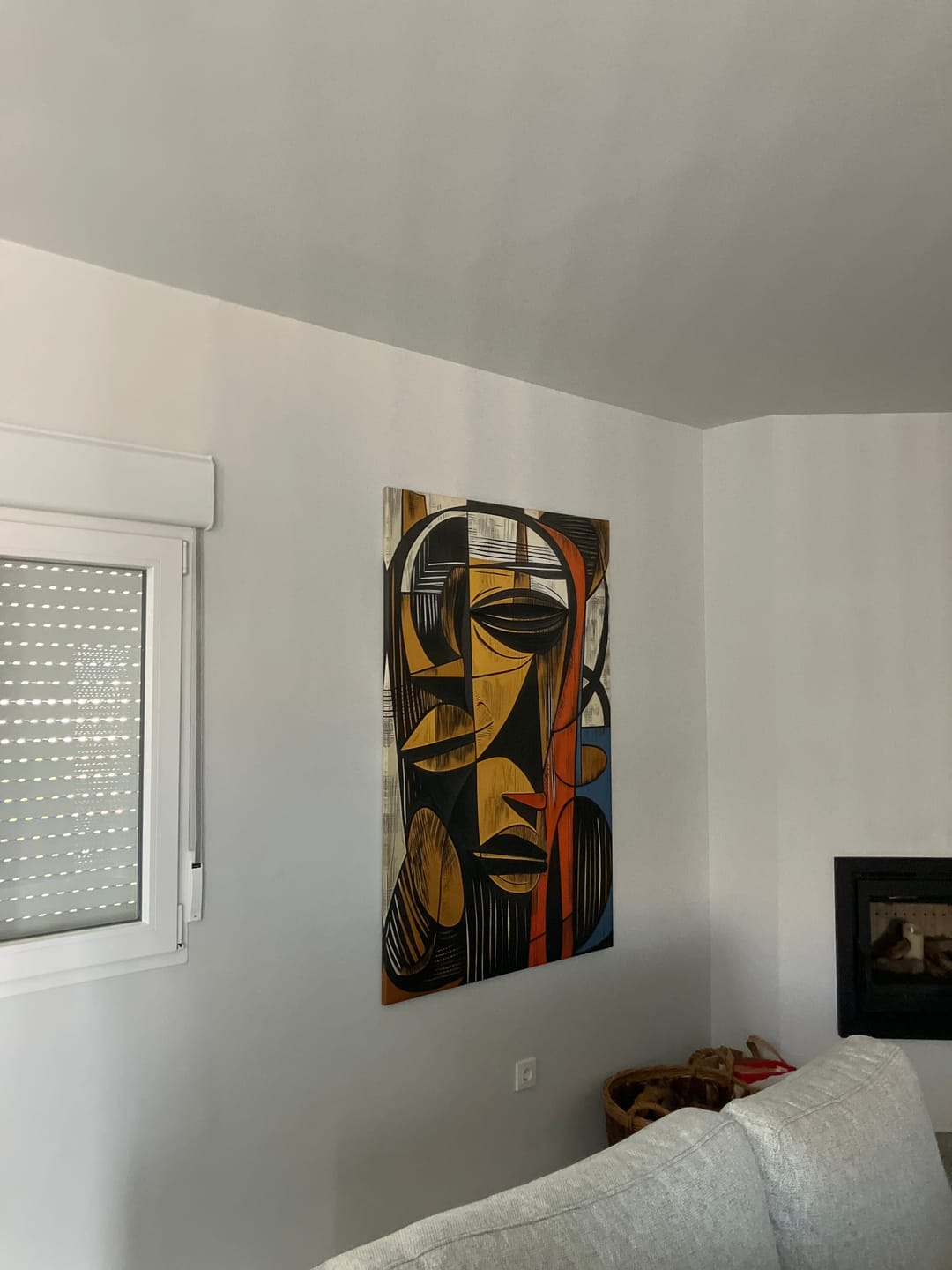 Customer photo review of Volti geometrici colorati