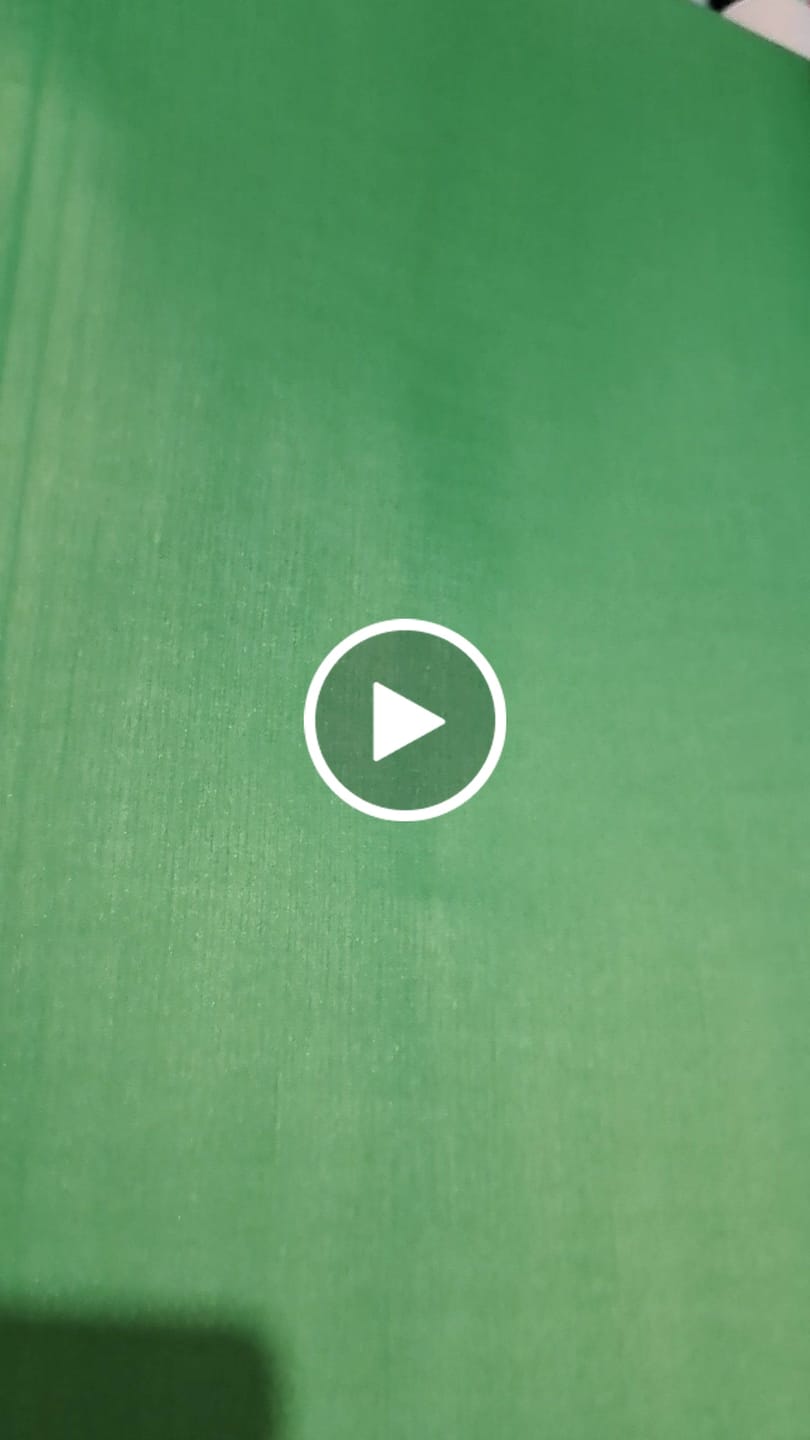 Customer video review of DUNA 0.9MM FUNDO MALHA COR VERDE AMAZONIA