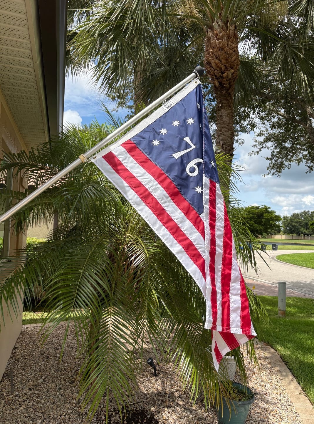 Customer photo review of 3' x 5' Bennington Flag