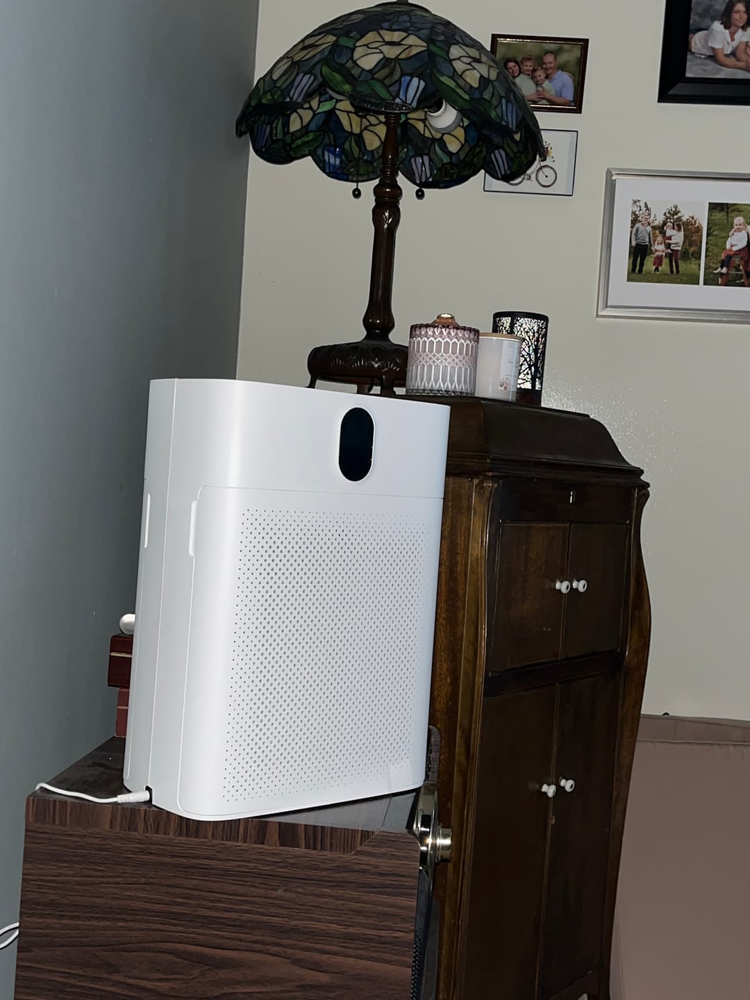 Customer photo review of Smart Air Purifier V1 Pro – Powerful HEPA Filtration with PM2.5 Sensor, App & Voice Control for Clean Indoor Air