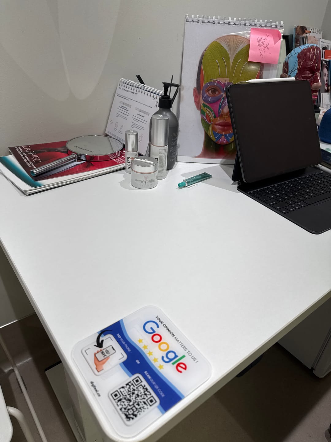 Customer photo review of Google Reviews - Card