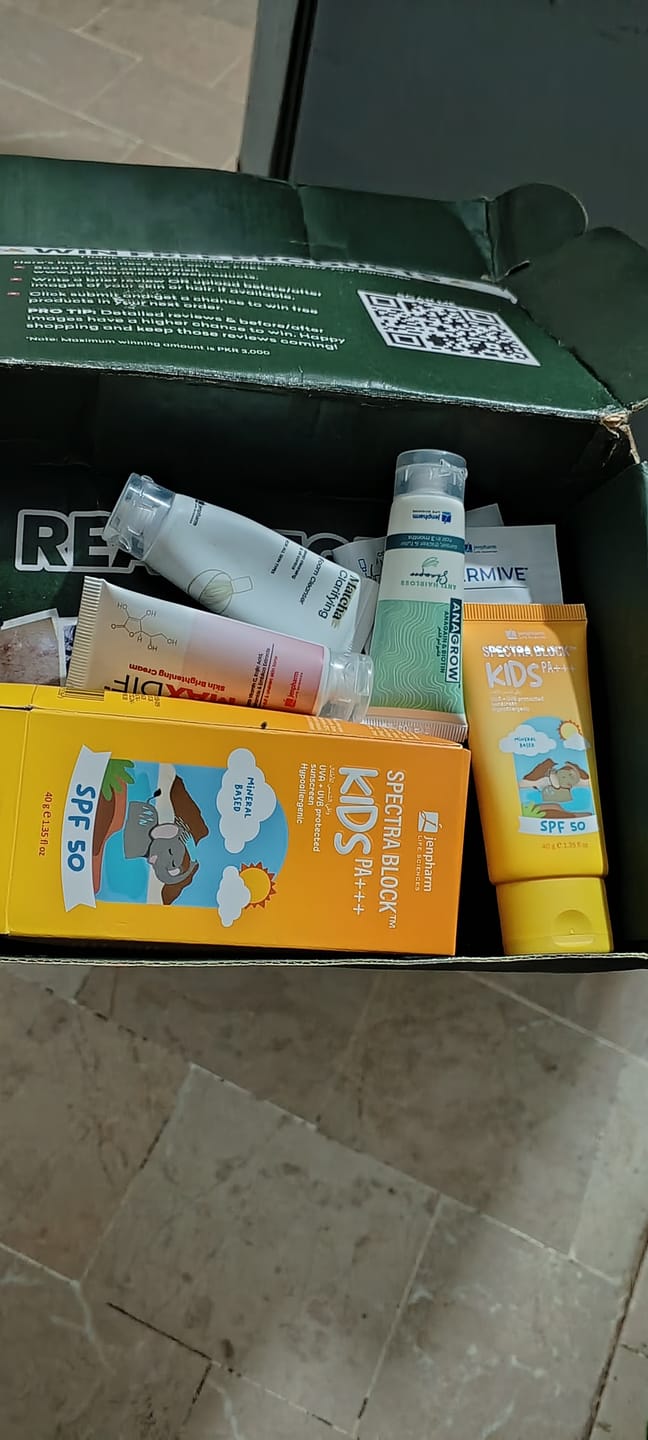 Customer photo review of Spectra Block Kids SPF50