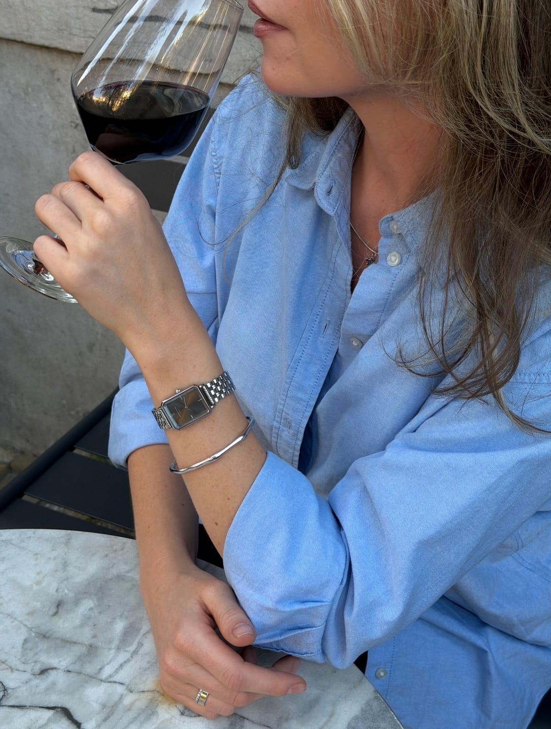 Customer photo review of Bamboo Bangle