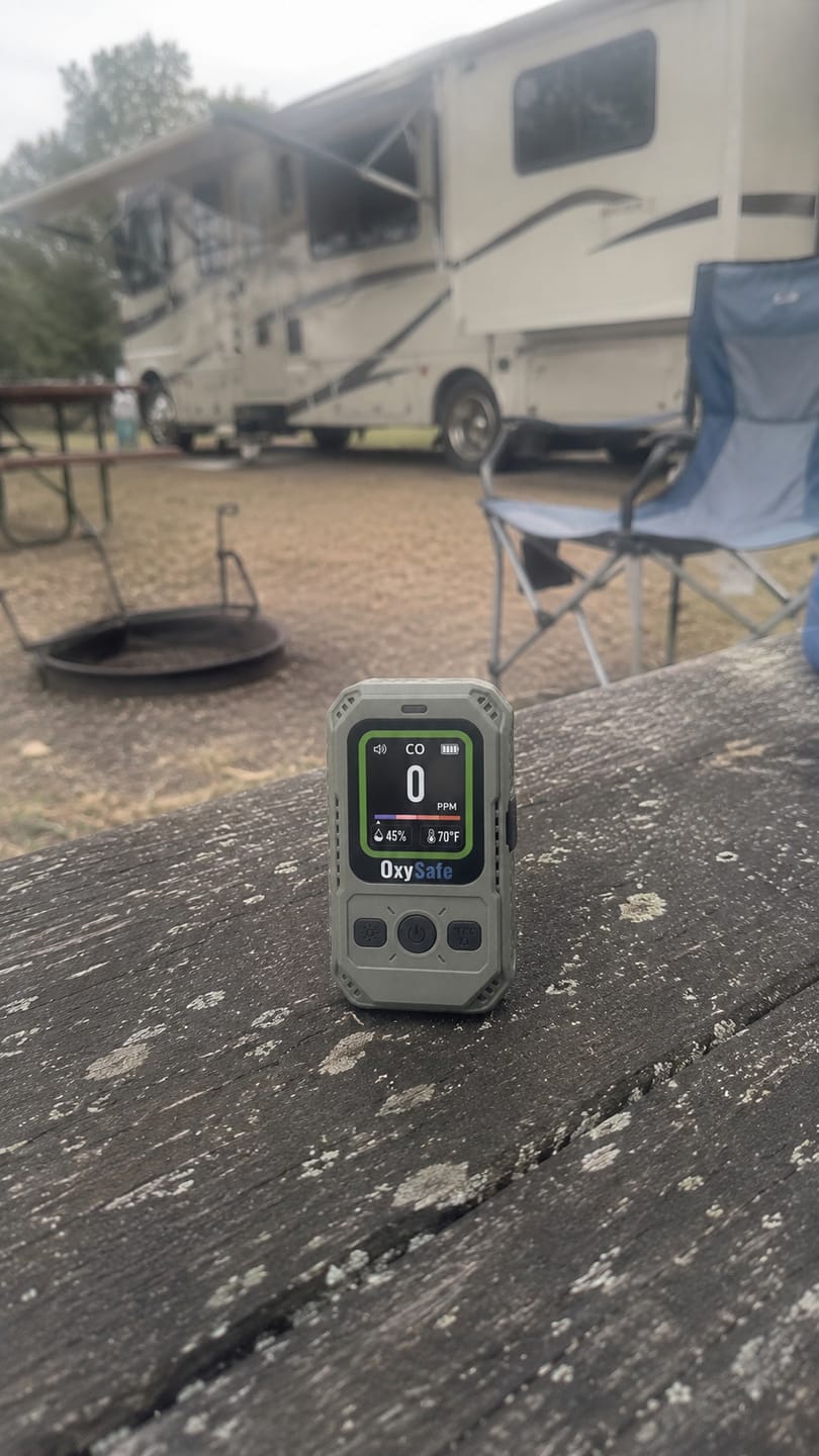 Customer photo review of OxySafe™ OffGrid RV & Motorhome CO Detector