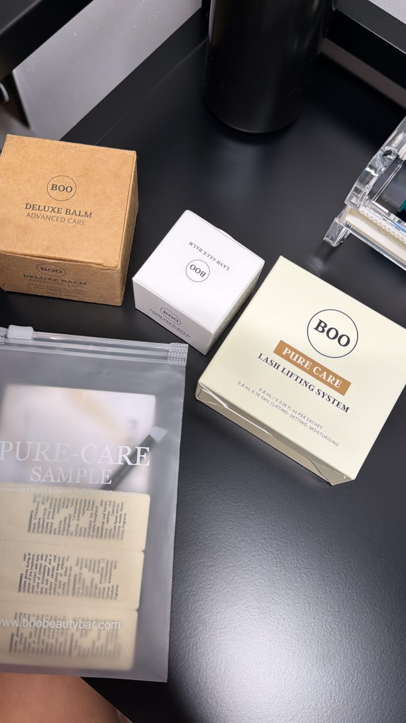 Customer photo review of BOO- Pure Care Lash & Brow Lift Pack