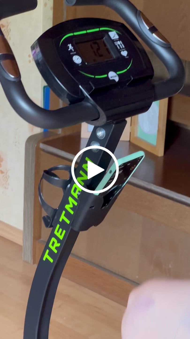 Customer video review of Tretmann RIDE- Heimtrainer mit tiefem Einstieg