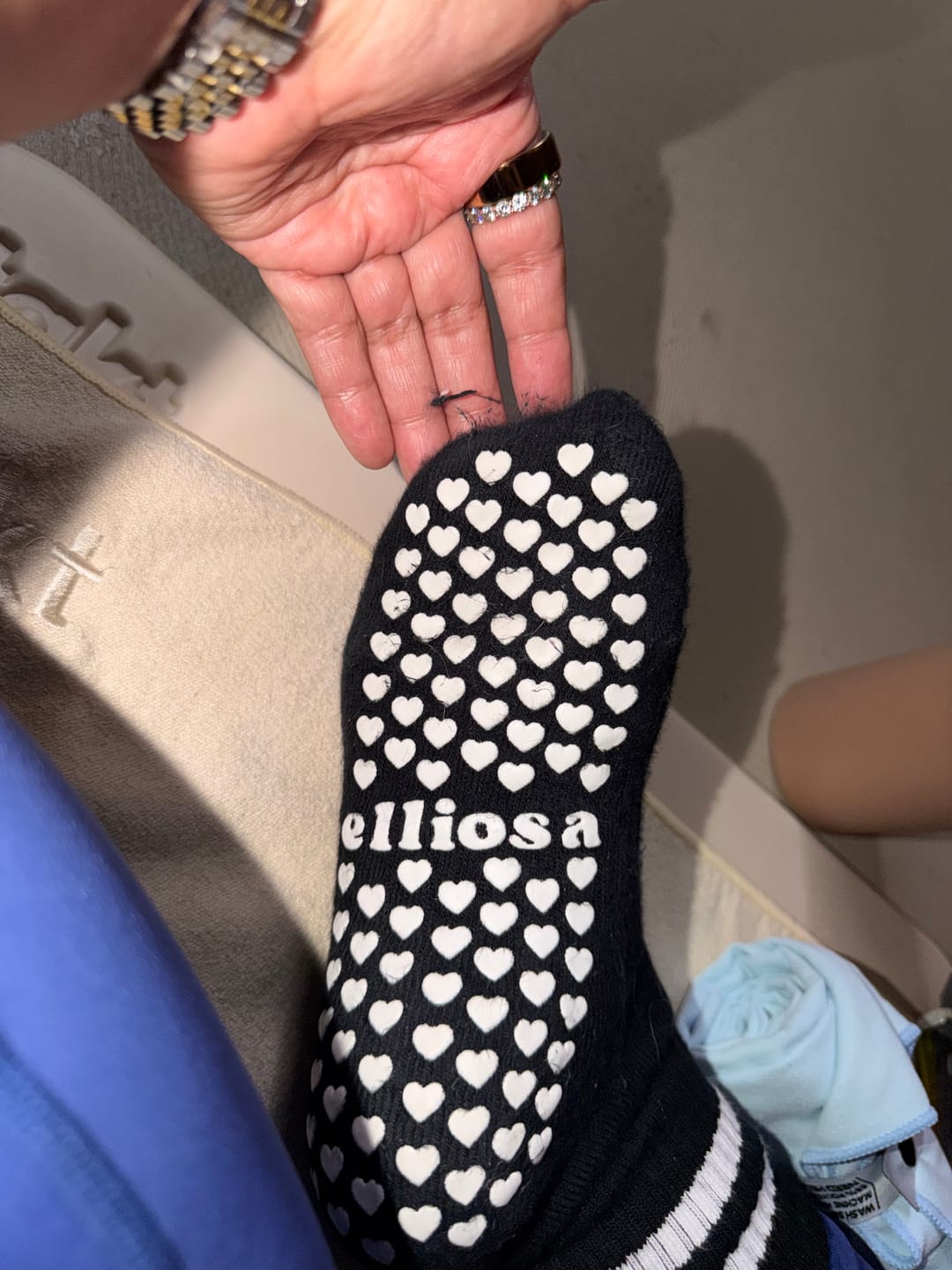 Customer photo review of Grip Stripes - Black