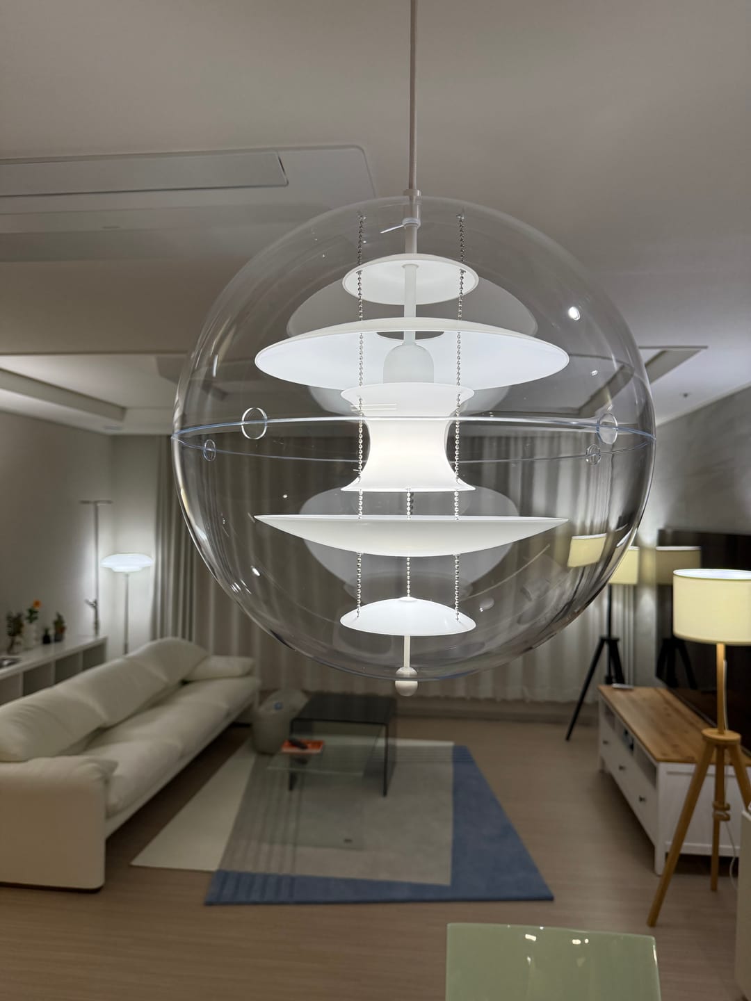 Customer photo review of VP Globe Pendant Lamp - GLASS
