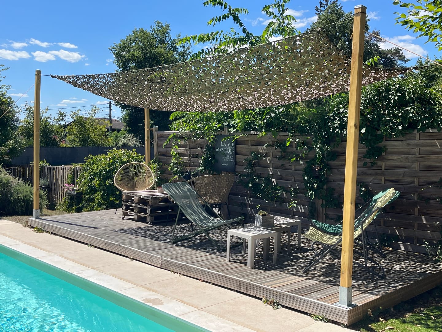 Customer photo review of Filet de camouflage renforcé militaire