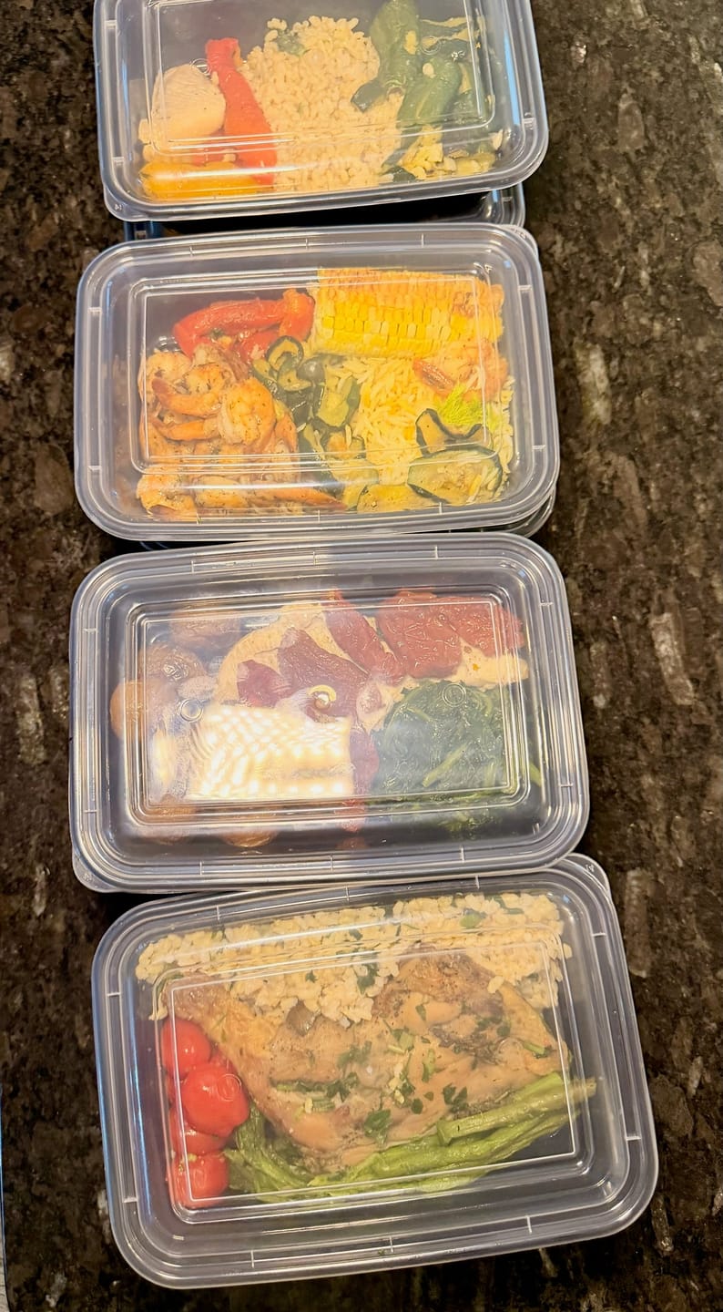 Customer photo review of 6 Meal Plan