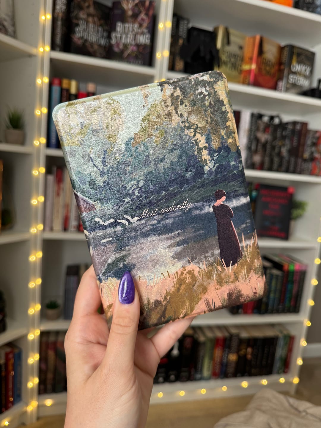 Customer photo review of Most Ardently - Kindle Case