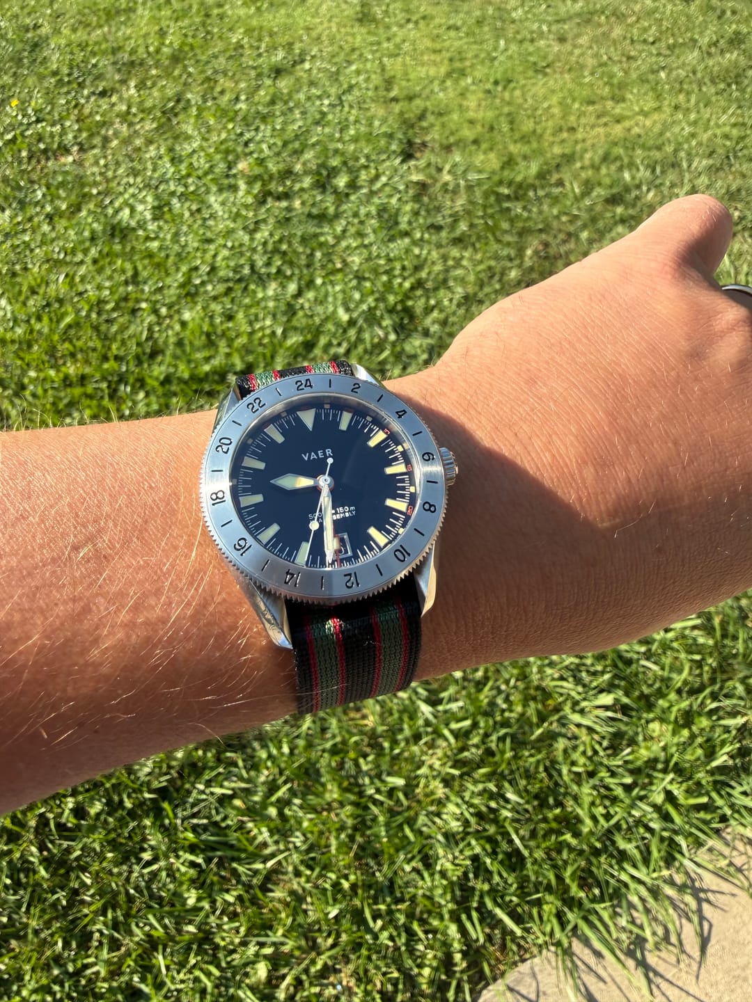 Customer photo review of Original Vintage Bond from Goldfinger 16mm/ 18mm/ 20mm - Mafia Strap