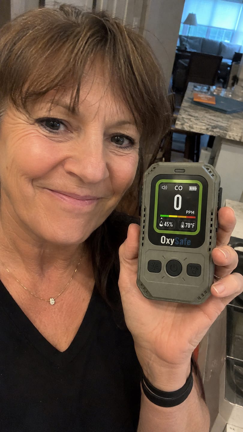 Customer photo review of OxySafe™ OffGrid RV & Motorhome CO Detector