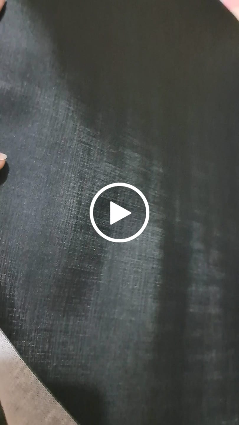 Customer video review of DUNA 0.9MM FUNDO MALHA COR PRETO