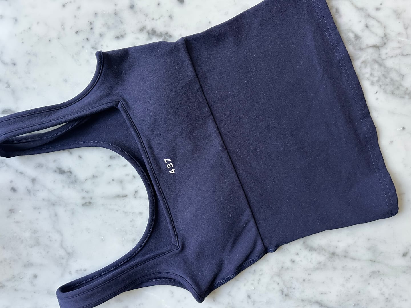 Customer photo review of The Square Tank / Navy